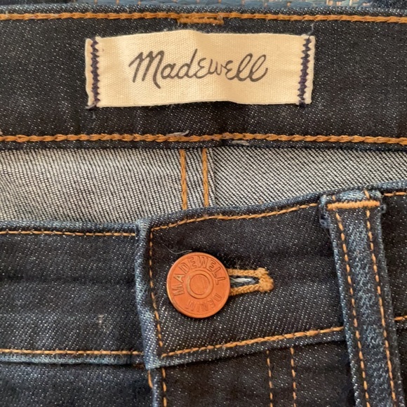 Madewell Mid-Rise 9” Skinny Blue Jeans size 27 - Picture 10 of 10